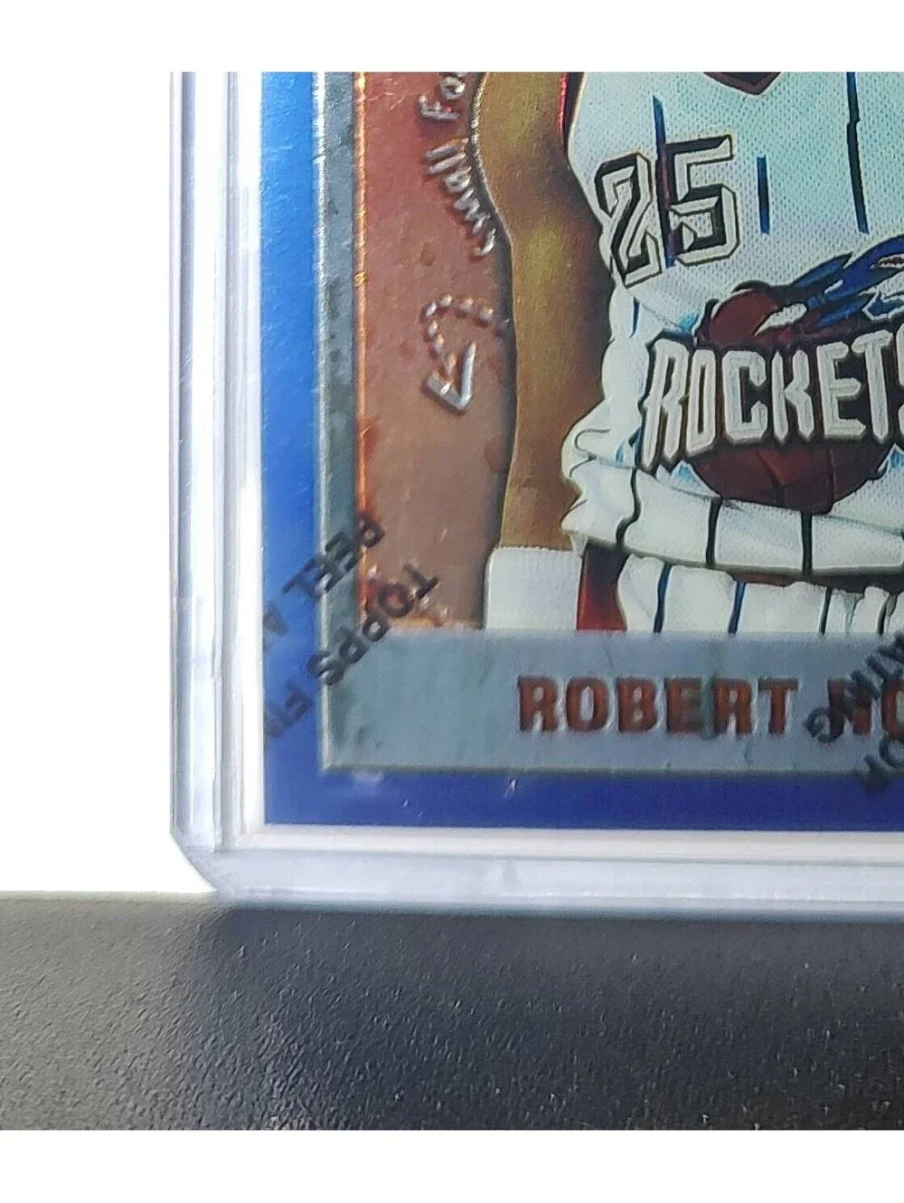 Robert Horry 1995-96 Topps Finest NBA #236 Card Houston Rockets